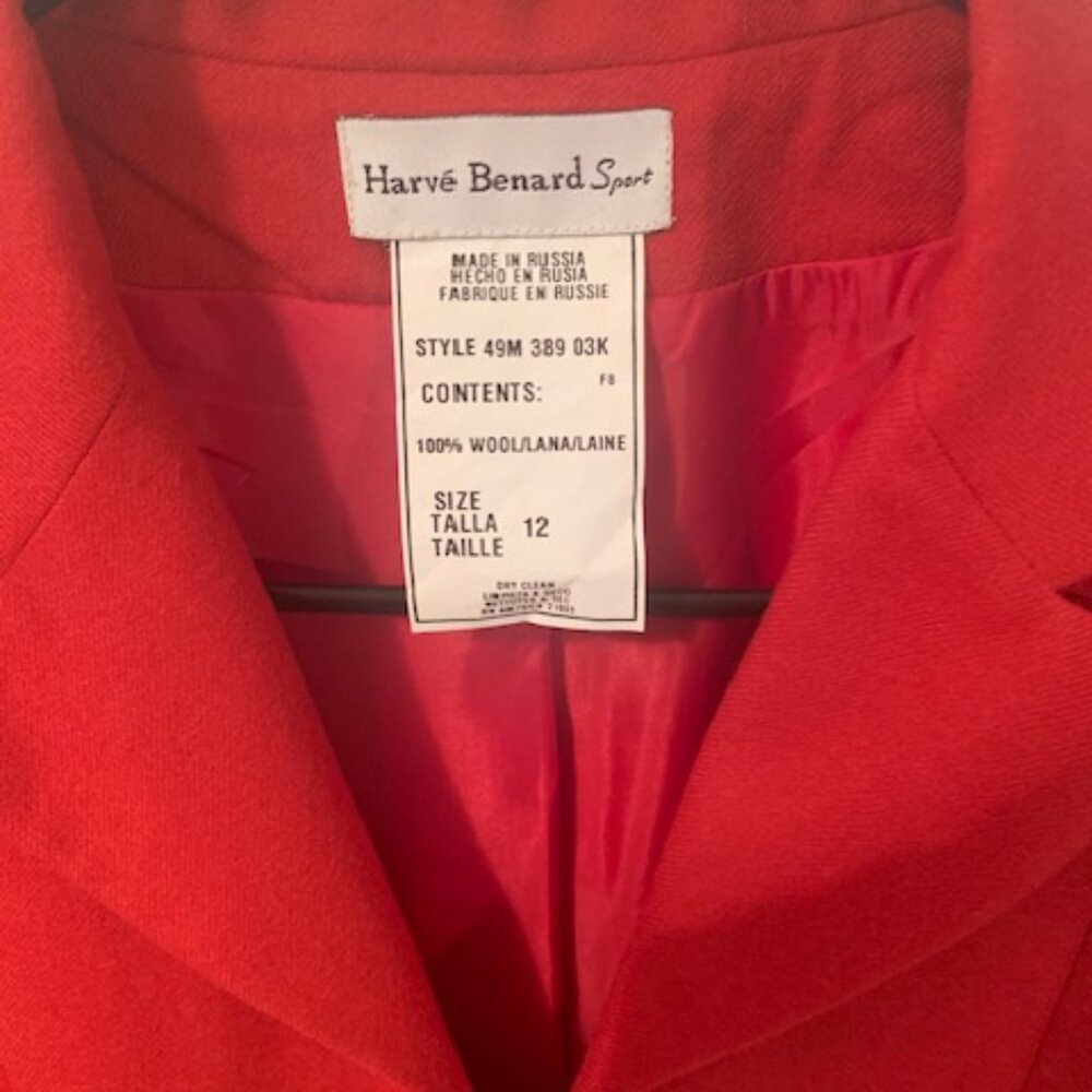 Jacket/Blazer/Red - Picture 2 of 4